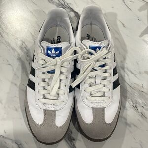 Adidas white Sambas